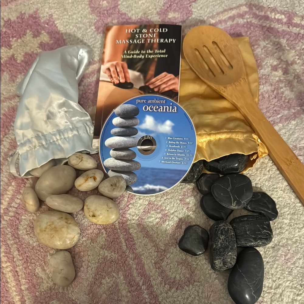 Hot & Cold Stone Massage Therapy Set